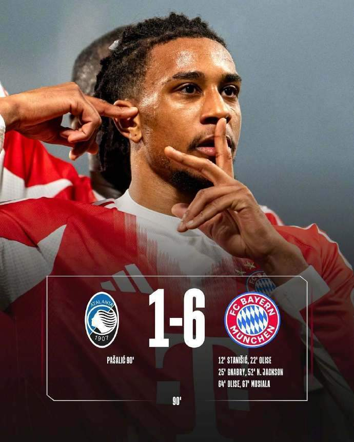 开云体育官网-主场1比6惨遭羞辱！拜仁痛击真蓝黑，意甲欧冠最后尊严被狠狠践踏|亚特兰大|拜仁慕尼黑|卡佩罗|穆西亚拉|格纳布里_新浪体育_新浪新闻